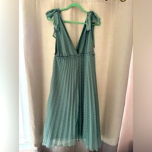 Sage green Asos, spring dress